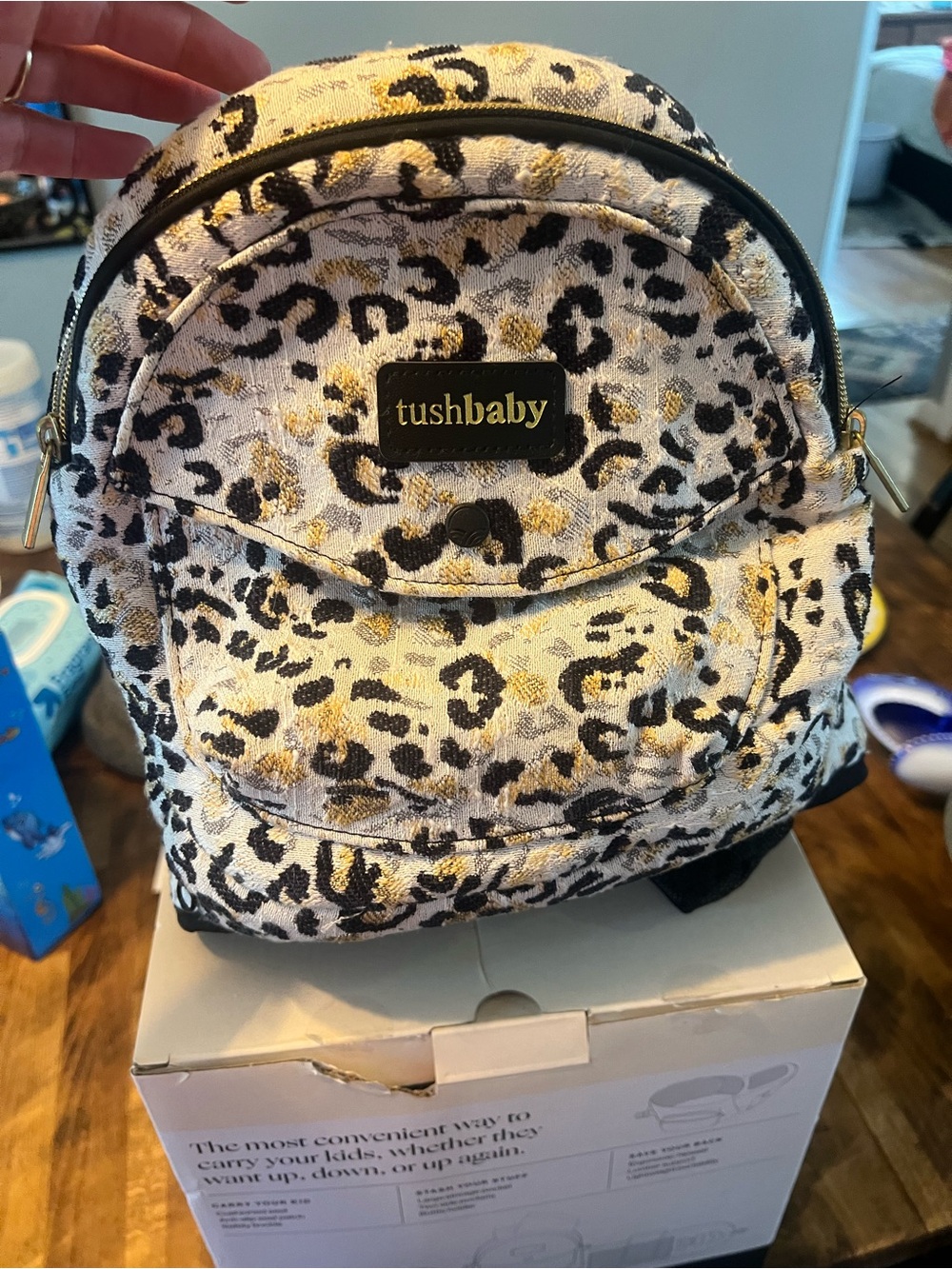 Tushbaby Snow Leopard Print